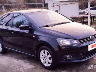 2013 Volkswagen Polo V, чёрный, 690000 рублей, вид 1