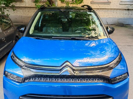 2022 Citroen C3 Aircross I Рестайлинг, синий, 2220000 рублей, вид 2