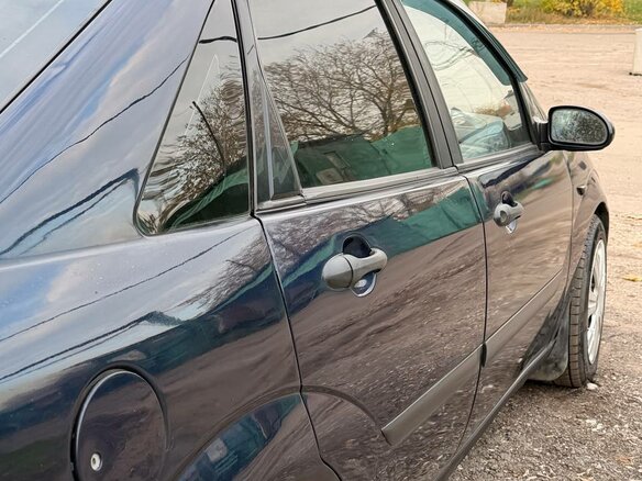 2003 Ford Focus I Рестайлинг, синий, 187000 рублей - вид 8