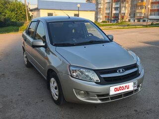2013 Lada (ВАЗ) Granta I, бежевый, 210000 рублей, вид 2