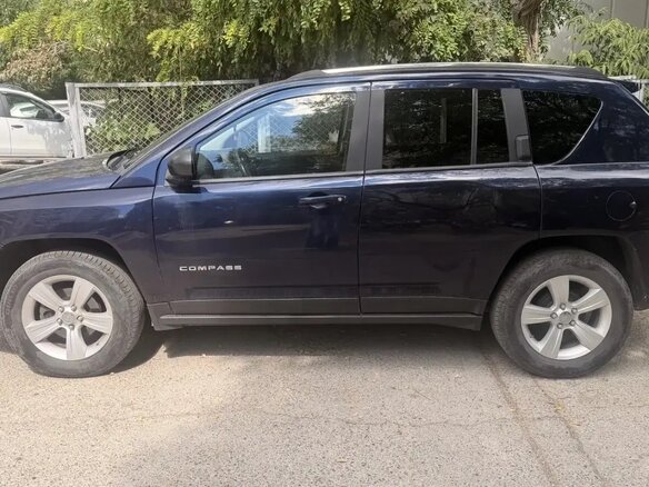 2012 Jeep Compass I Рестайлинг, синий, 1100000 рублей - вид 8