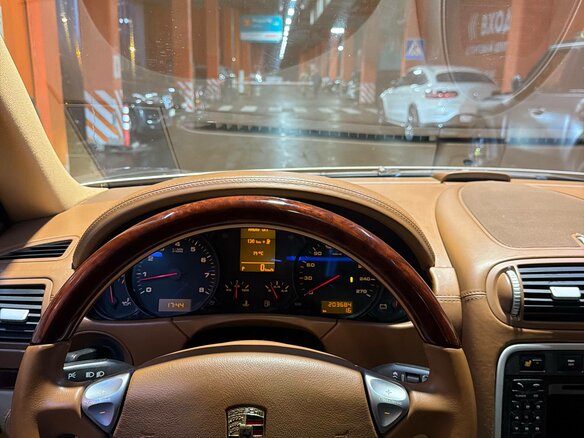 2007 Porsche Cayenne I Рестайлинг (957), бежевый, 1700000 рублей - вид 13