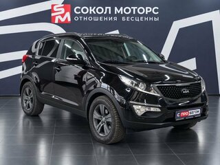 2014 Kia Sportage III Рестайлинг, чёрный, 1489900 рублей, вид 1