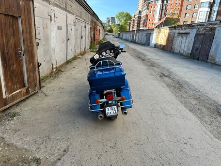 2006 Harley-Davidson Electra Glide, синий, 690000 рублей, вид 4