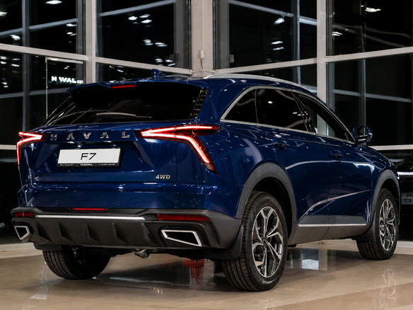 2026 Haval F7 II, синий - вид 7