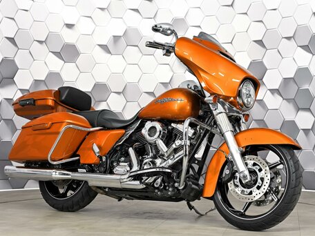 2013 Harley-Davidson Street Glide, оранжевый, 1299000 рублей, вид 1