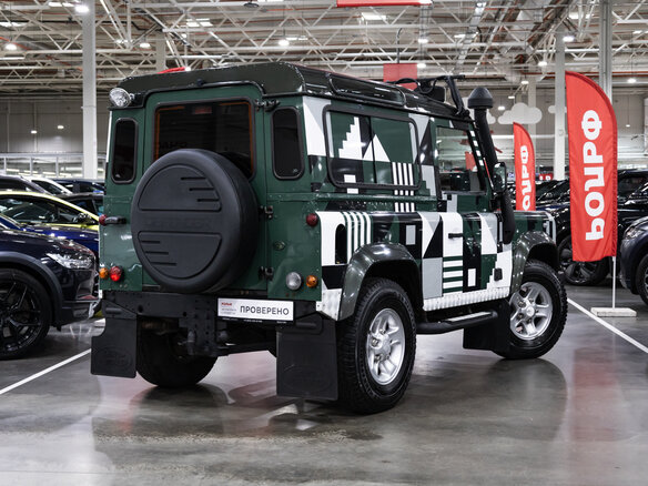 2007 Land Rover Defender 90 I Рестайлинг, зелёный - вид 5