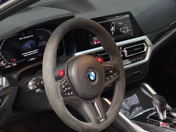 2021 BMW M3 Competition Package VI (G80), синий, 8200000 рублей - вид 6