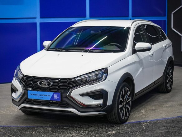 2024 Lada (ВАЗ) Vesta SW I Рестайлинг (NG), белый - вид 1