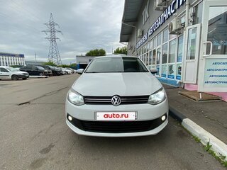 2012 Volkswagen Polo V, белый, 590000 рублей, вид 2