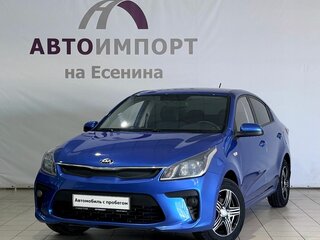 2019 Kia Rio IV, синий, 1310000 рублей, вид 1