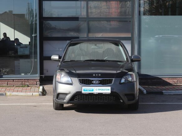 2010 Kia Rio II Рестайлинг, серый, 419000 рублей - вид 7