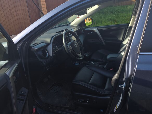 2013 Toyota RAV4 IV (XA40), синий - вид 2