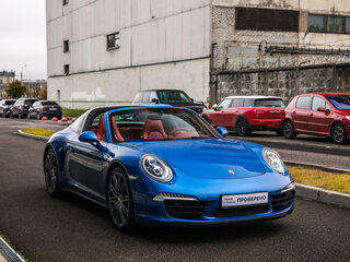 2014 Porsche 911 Targa 4 VII (991), синий, 12870000 рублей, вид 5
