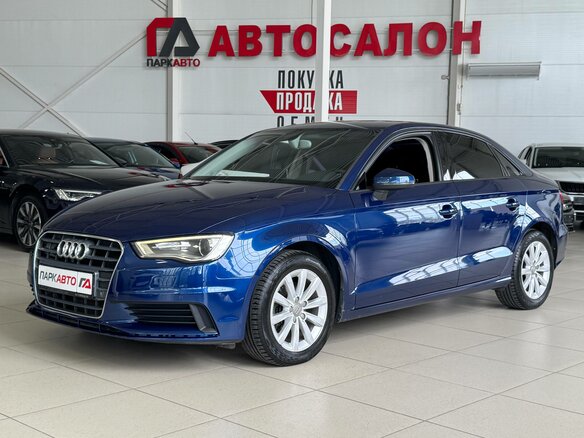 2014 Audi A3 III (8V), синий, 1295000 рублей