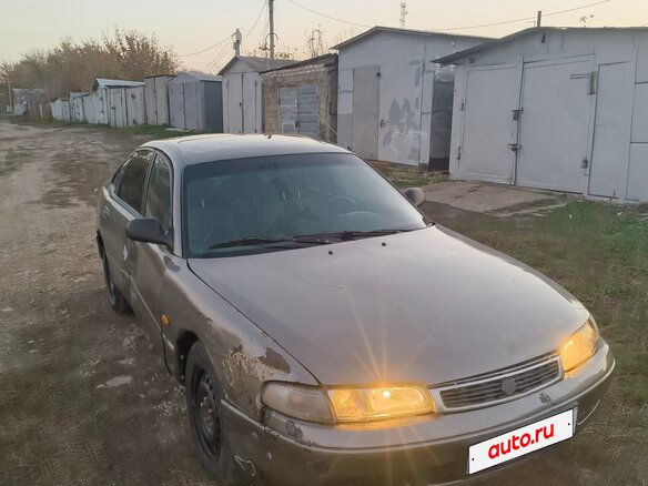 1992 Mazda 626 IV (GE), серебристый, 37000 рублей - вид 2