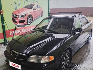 2002 Mazda 626 V (GF), чёрный, 175000 рублей, вид 2