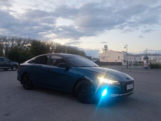 2021 Hyundai Elantra VII (CN7), синий, 2100000 рублей, вид 2