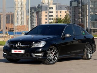 2013 Mercedes-Benz C-Класс 180 III (W204) Рестайлинг, чёрный, 1505000 рублей, вид 1