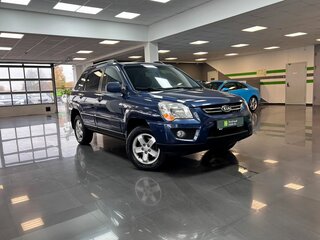 2009 Kia Sportage II Рестайлинг, синий, 1050000 рублей, вид 5