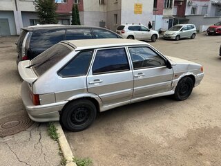 2007 Lada (ВАЗ) 2114, серебристый, 100000 рублей, вид 4