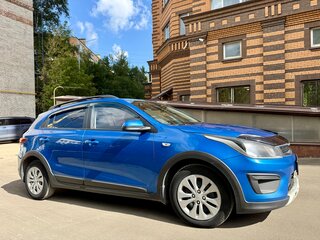2018 Kia Rio X-Line IV, синий, 1050000 рублей, вид 4