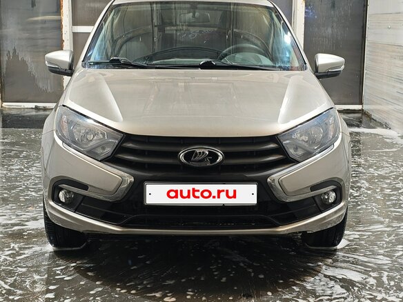 2020 Lada (ВАЗ) Granta I Рестайлинг, серый, 750000 рублей - вид 1
