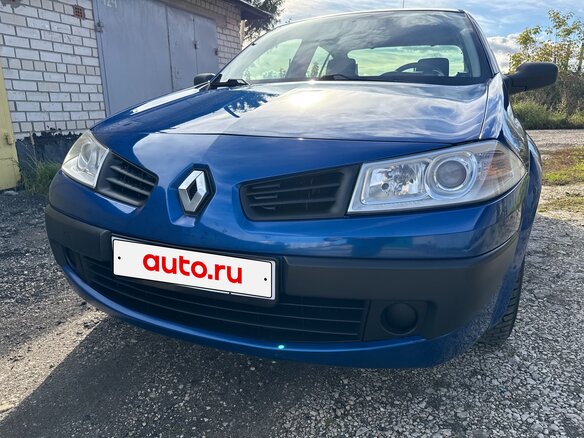 2007 Renault Megane II Рестайлинг, синий, 495000 рублей - вид 39