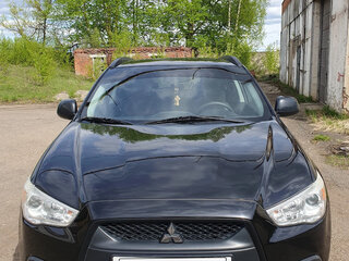 2012 Mitsubishi ASX I, чёрный, 1300000 рублей, вид 2