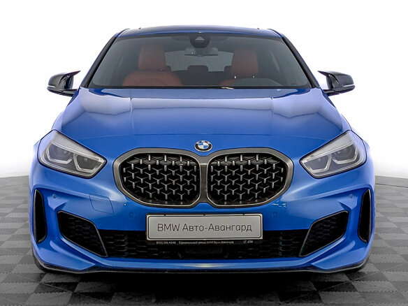 2019 BMW 1 серии M135i xDrive III (F40), синий, 3150000 рублей - вид 1