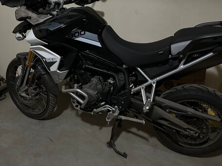 2020 Triumph Tiger 900, чёрный, 1350000 рублей, вид 5