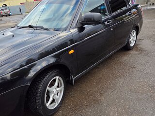 2013 Lada (ВАЗ) Priora I Рестайлинг, чёрный, 477000 рублей, вид 4