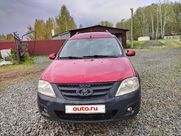 2019 Lada (ВАЗ) Largus Cross I, красный, 600000 рублей