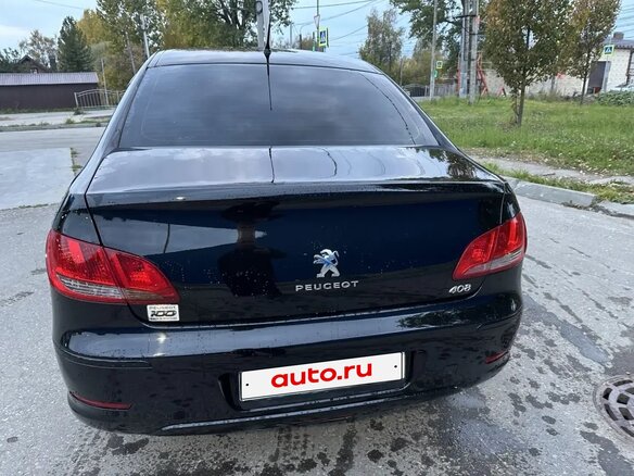 2012 Peugeot 408 I, чёрный, 990000 рублей - вид 5