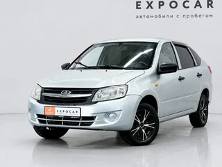 2015 Lada (ВАЗ) Granta I, серебристый, 299000 рублей, вид 1