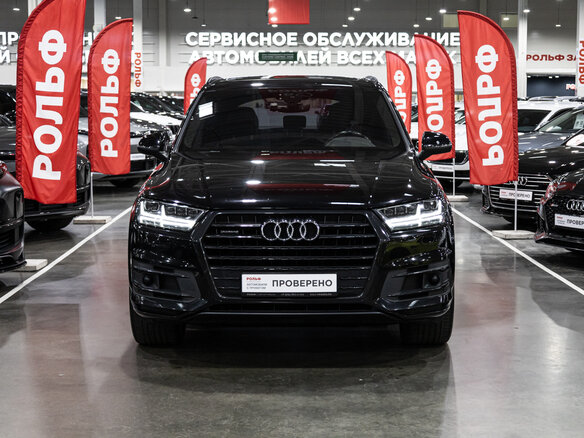2018 Audi Q7 II (4M), чёрный - вид 2