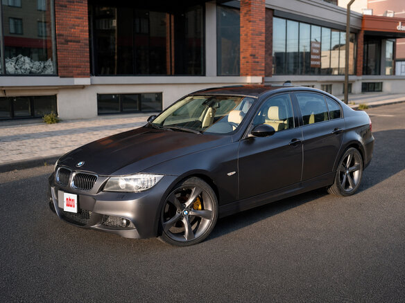 2005 BMW 3 серии 320i V (E90/E91/E92/E93), чёрный, 750000 рублей