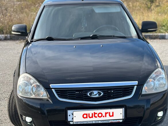 2014 Lada (ВАЗ) Priora I Рестайлинг, чёрный, 460000 рублей - вид 8