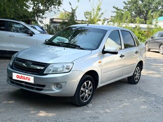 2013 Lada (ВАЗ) Granta I, серебристый, 350000 рублей, вид 1