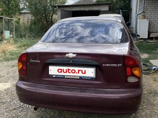 2008 Chevrolet Lanos I, пурпурный, 120000 рублей, вид 4