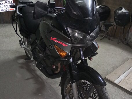2005 Honda XL1000V Varadero, чёрный, 505000 рублей, вид 2