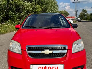 2007 Chevrolet Aveo I Рестайлинг, красный, 310000 рублей, вид 1