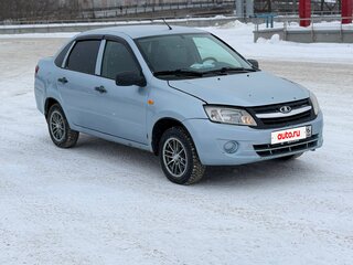 2013 Lada (ВАЗ) Granta I, голубой, 300000 рублей, вид 3
