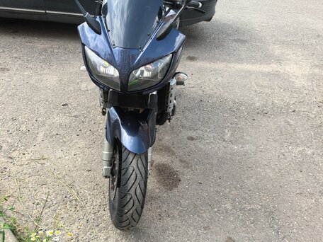 2001 Yamaha FZS1000 Fazer, синий, 385000 рублей, вид 1