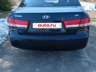 2007 Hyundai Sonata V (NF), чёрный, 600000 рублей, вид 3