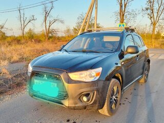 2013 Mitsubishi ASX I Рестайлинг, чёрный, 850000 рублей, вид 2