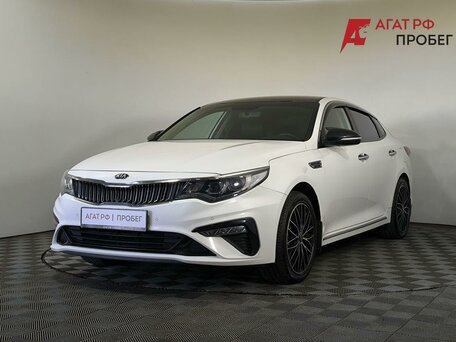 2018 Kia Optima IV Рестайлинг, белый, 1680000 рублей, вид 1