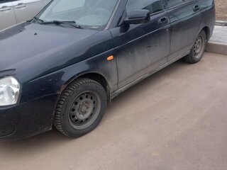 2008 Lada (ВАЗ) Priora I, чёрный, 205000 рублей, вид 1