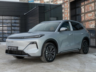 2026 Geely EX5 Гибрид EM-i, серебристый, 4174990 рублей, вид 2