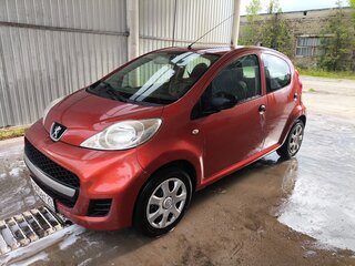 2009 Peugeot 107 I, оранжевый, 350000 рублей, вид 1